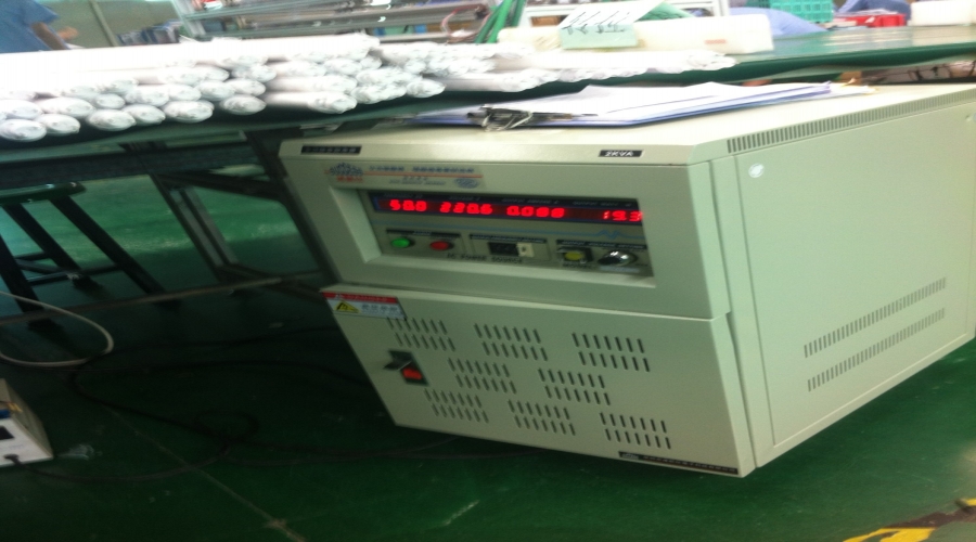 LED燈具廠產線檢測專用變壓變頻電源